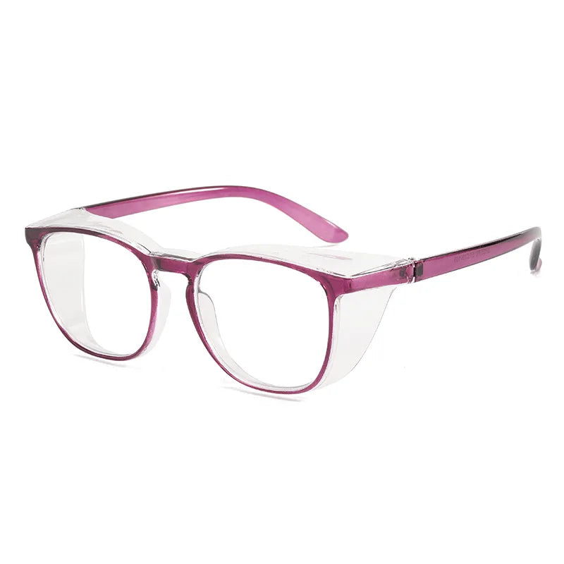 Vicky Women's Full Rim Square Tr 90 Polycarbonate Safety Goggles 44103 Reading Glasses Vicky non-prescription 103-C6