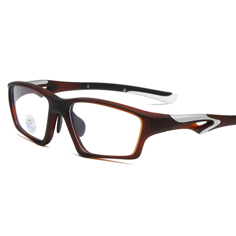 Reven Jate Men's Full Rim Rectangle Plastic Eyeglasses 81278 Full Rim Reven Jate C4  