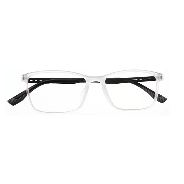 Xbora Unisex Full Rim Square Tr 90 Titanium Eyeglasses 2010