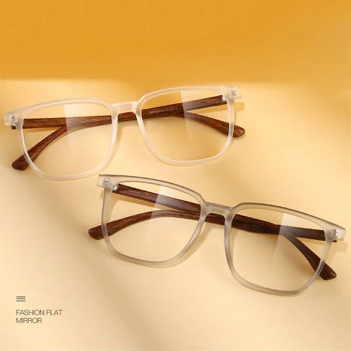 Hdcrafter Unisex Full Rim Square Tr 90 Acetate Eyeglasses 752323 Full Rim Hdcrafter Eyeglasses