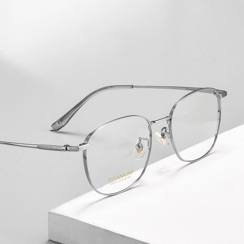 Gmei Women's Full Rim Square Titanium Eyeglasses 5013 Full Rim Gmei Optical