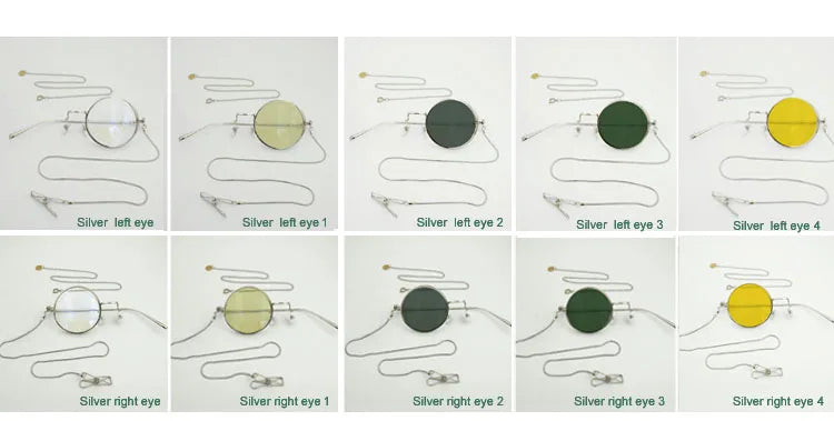 Yujo Unisex Cosplay Full Rim Alloy Monocle Gr7763 Monocle Yujo