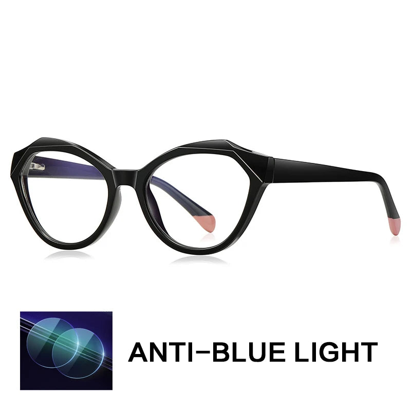 Gatenac Womens Full Rim Oval Tr 90 Titanium Reading Glasses G2141