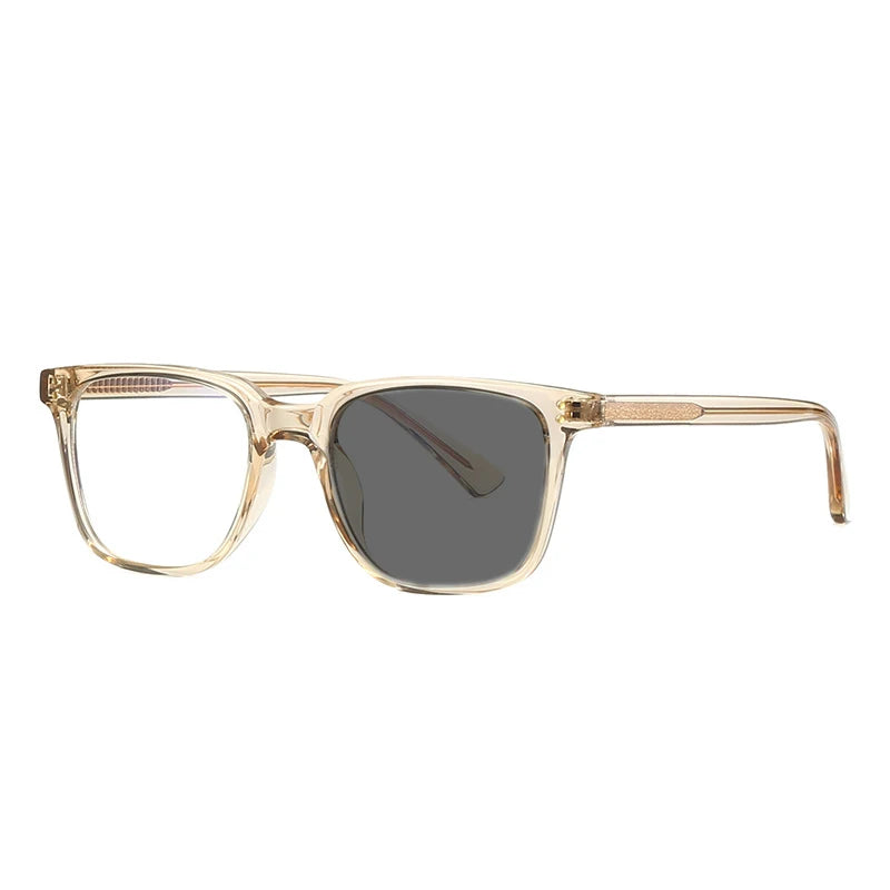 Kocolior Unisex Full Rim Square Acetate Alloy Hyperopic Reading Glasses 2021b Reading Glasses Kocolior