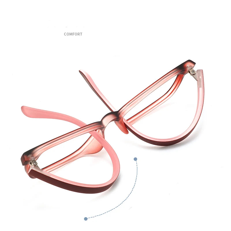 Bclear Unisex Full Rim Square Small Tr 90 Titanium Eyeglasses 1056 Full Rim Bclear