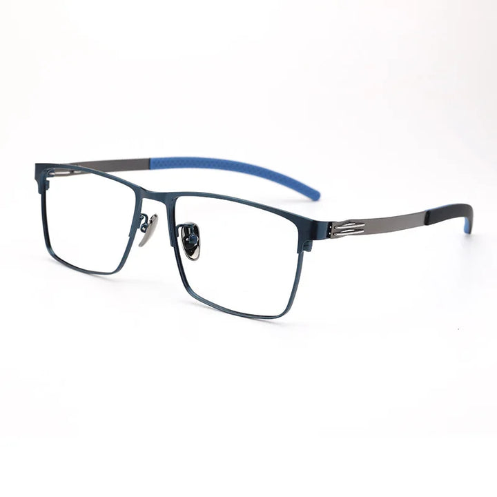 Xbora Women's Full Rim Square Screwless Alloy Sport Eyeglasses 2813