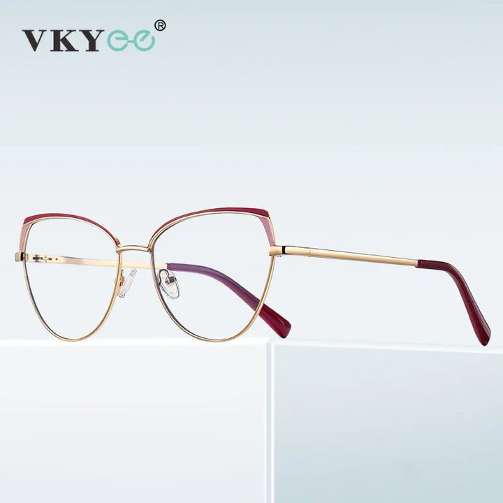 Vicky Unisex Full Rim Square Stainless Steel Reading Glasses 3105 Reading Glasses Vicky