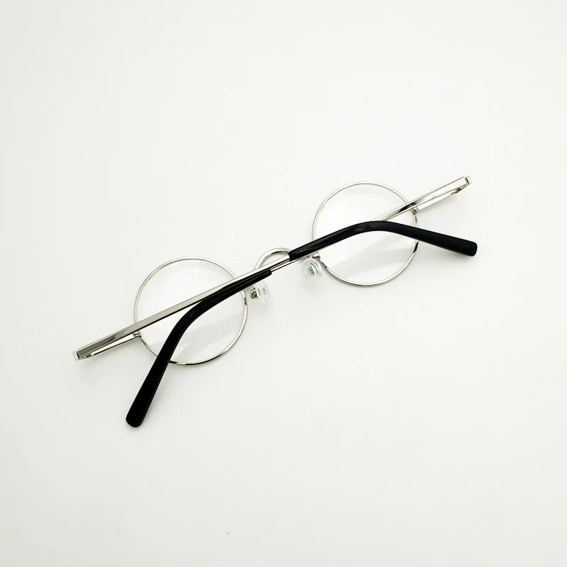 Yujo Unisex Full Rim Small Round Alloy Reading Glasses 811001 Reading Glasses Yujo