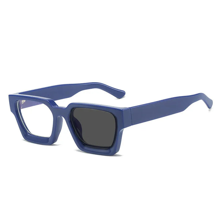 Kocolior Unisex Full Rim Square Acetate Hyperopic Reading Glasses 229402 Reading Glasses Kocolior