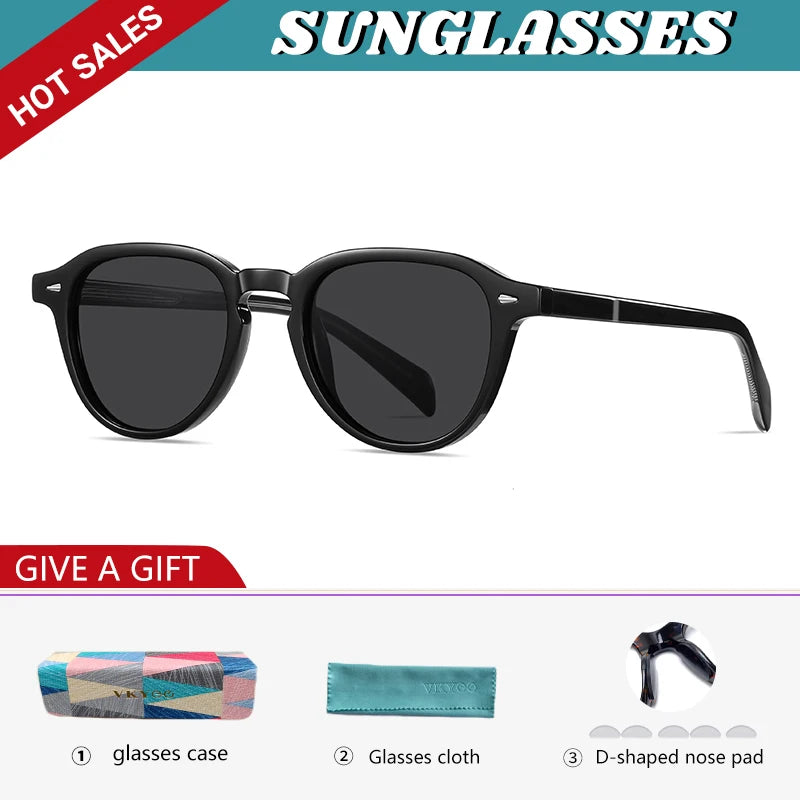 Vicky Unisex Full Rim Square Acetate Myopic Reading Glasses 31101 Reading Glasses Vicky -2.50 S31101-sunglasses-C1