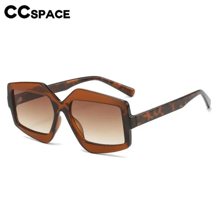 CCspace Unisex Full Rim Square Plastic Eyeglasses Sunglasses 56825 Full Rim CCspace