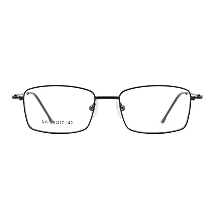 Kocolior Unisex Full Rim Square Alloy Hyperopic Reading Glasses 0319 Reading Glasses Kocolior   