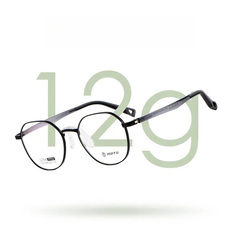 Yimaruili Unisex Children's Full Rim Square Alloy Eyeglasses 7509s Full Rim Yimaruili Eyeglasses