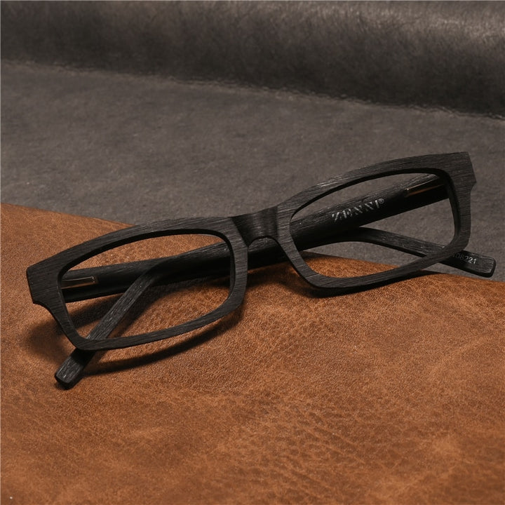 Cubojue Unisex Full Rim Rectangle Tr 90 Titanium Presbyopic Reading Glasses 521828p Reading Glasses Cubojue anti blue light 0 Black