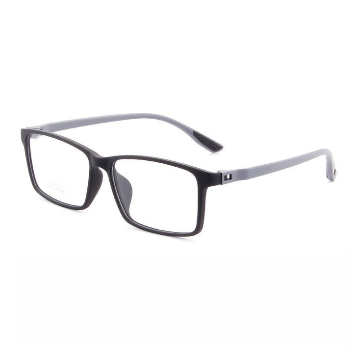 Yimaruili Unisex Full Rim Square Tr 90 Screwless Eyeglasses 20-32-33-34 Full Rim Yimaruili Eyeglasses 2033 C6  