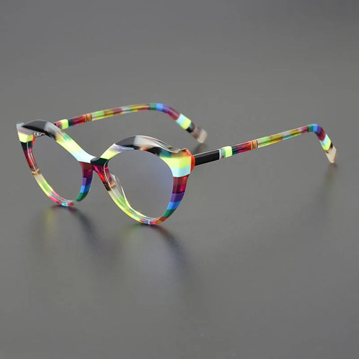 Nobler Unisex Full Rim Oval Cat Eye Acetate Eyeglasses G009 Full Rim Nobler C1