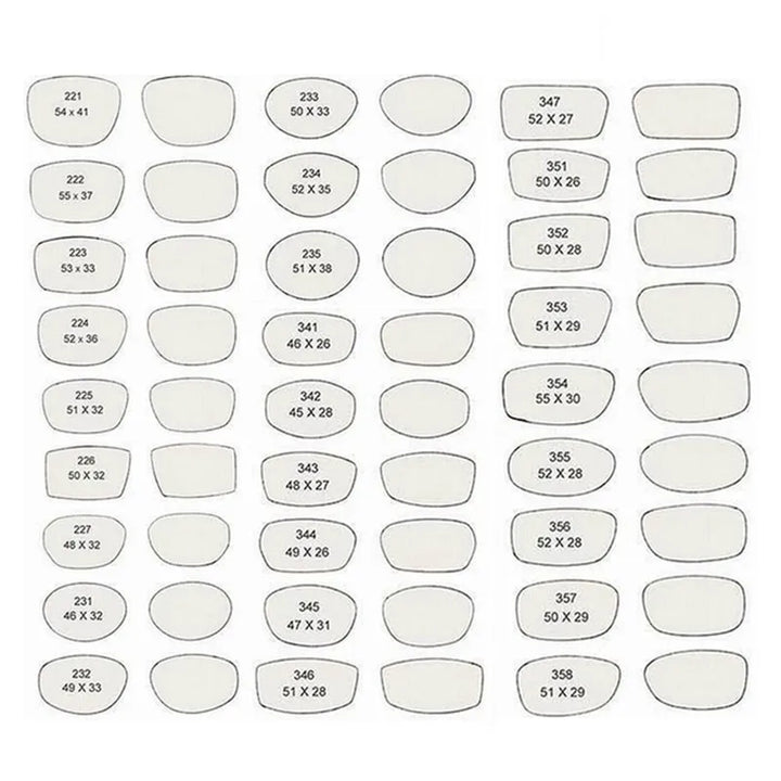 Chashma Unisex Rimless Oval Square Titanium Reading Glasses 97028 Reading Glasses Chashma