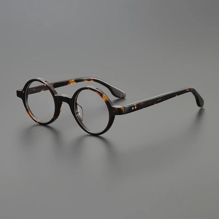 Nobler Unisex Full Rim Small Round Acetate Eyeglasses 4245 Full Rim Nobler C2