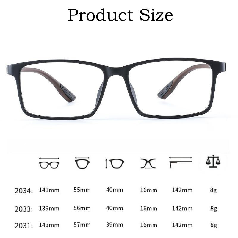 Yimaruili Unisex Full Rim Square Tr 90 Screwless Eyeglasses 20-32-33-34 Full Rim Yimaruili Eyeglasses