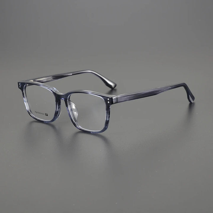 Nobler Unisex Full Rim Square Acetate Eyeglasses 74117 Full Rim Nobler C24