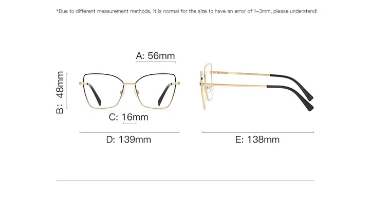 Vicky Unisex Full Rim Butterfly Tr 90 Titanium Reading Glasses 3086 Reading Glasses Vicky
