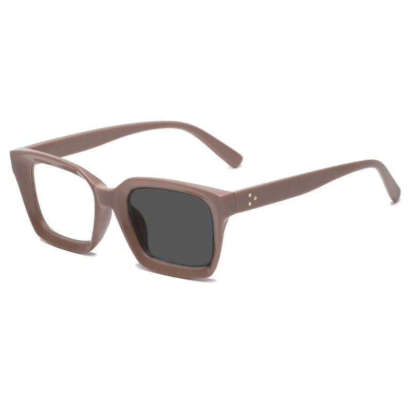 Kocolior Unisex Full Rim Square Acetate Hyperopic Reading Glasses 4913 Reading Glasses Kocolior