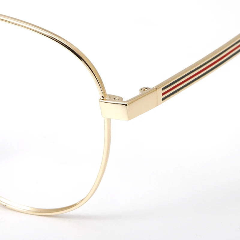 Muzz Unisex Full Rim Round Titanium Eyeglasses 2280 Full Rim Muzz