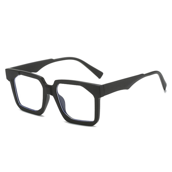 CCspace Unisex Full Rim Square PC Eyeglasses 56358 Full Rim CCspace Khaki