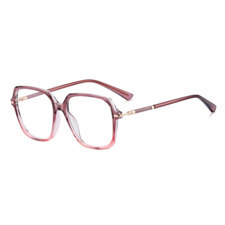 Ralferty Women's Full Rim Square Acetate Eyeglasses 82248