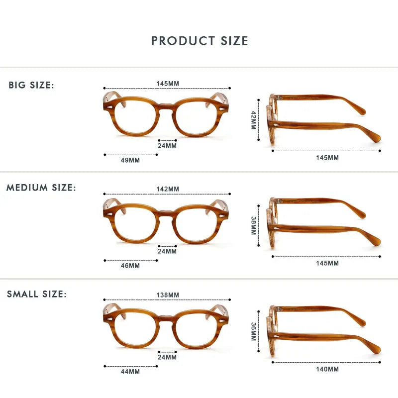 Kansept Unisex Full Rim Oval Round Acetate Reading Glasses 3 Sizes 74242 Reading Glasses Kansept