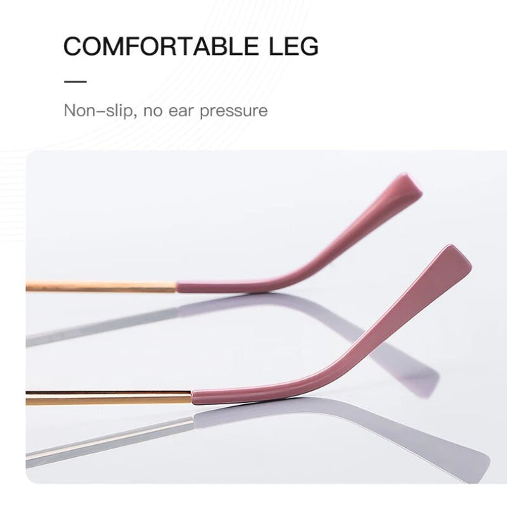 Vicky Women's Full Rim Square Acetate Stainless Steel Reading Glasses 2088 Reading Glasses Vicky