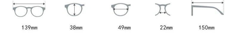 Hewei Women's Full Rim Square Acetate Eyeglasses 23011