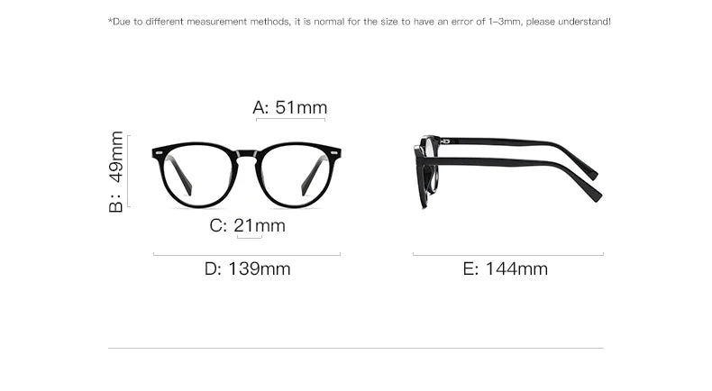 Vicky Unisex Full Rim Tr 90 Stainless Steel Round Reading Glasses 2117 Reading Glasses Vicky