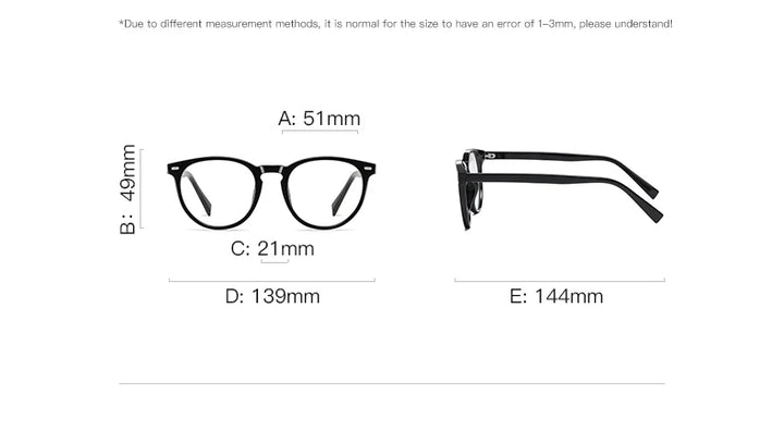 Vicky Unisex Full Rim Tr 90 Stainless Steel Round Reading Glasses 2117 Reading Glasses Vicky