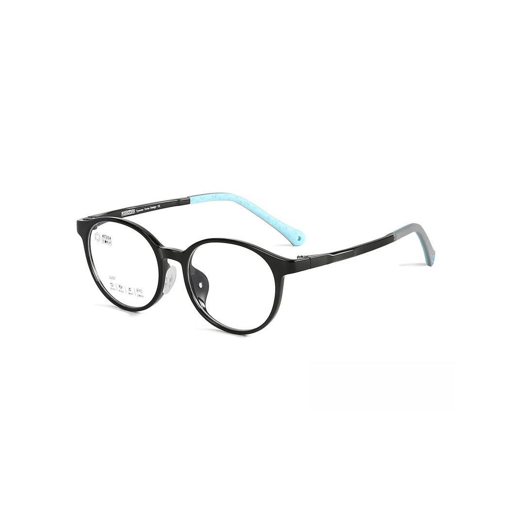 Yimaruil Unisex Children's Full Rim Round Tr 90 Sillicone Eyeglasses 2207 Full Rim Yimaruili Eyeglasses