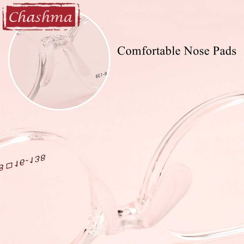 Chashma Unisex Children's Full Rim Round Tr 90 Titanium Eyeglasses 2602 Full Rim Chashma