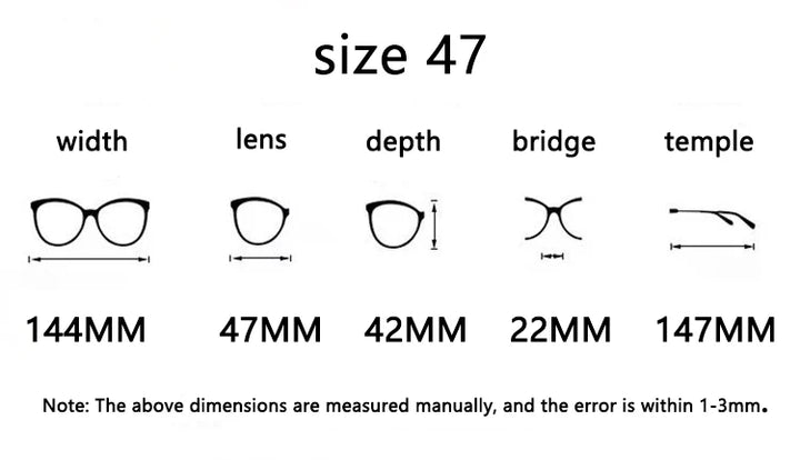 Hewei Unisex Full Rim Round Acetate Titanium Eyeglasses 34742