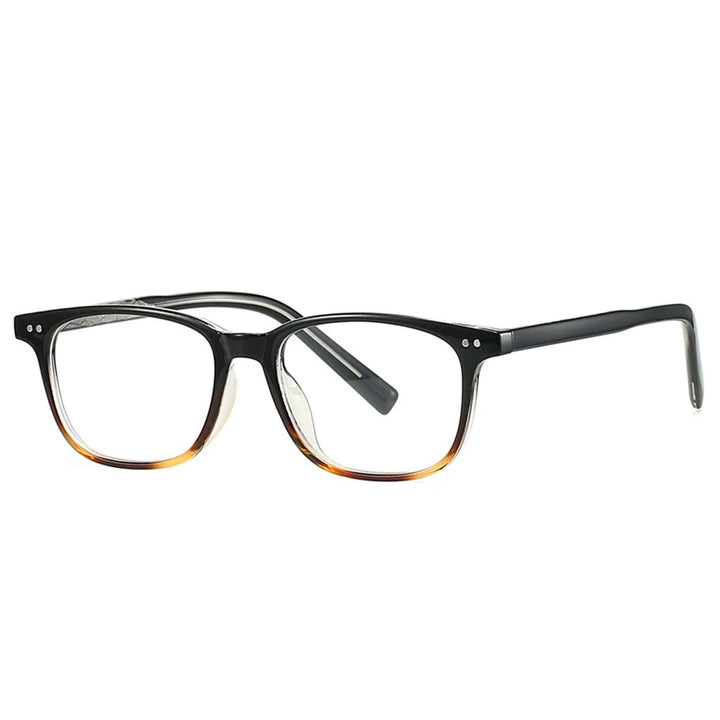Kocolior Unisex Full Rim Square Tr 90 Photochromic Reading Glasses 28026