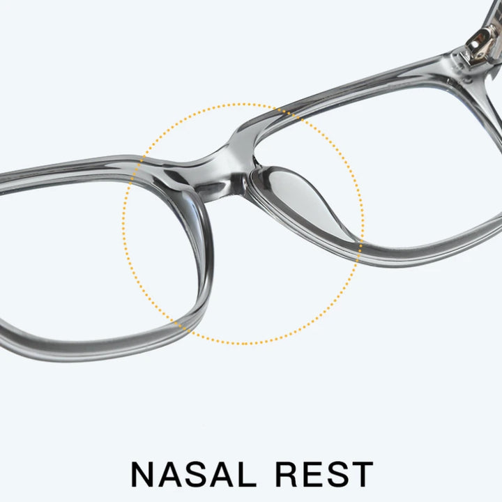 Vicky Unisex Full Rim Square Tr 90 Titanium Reading Glasses 2082 Reading Glasses Vicky