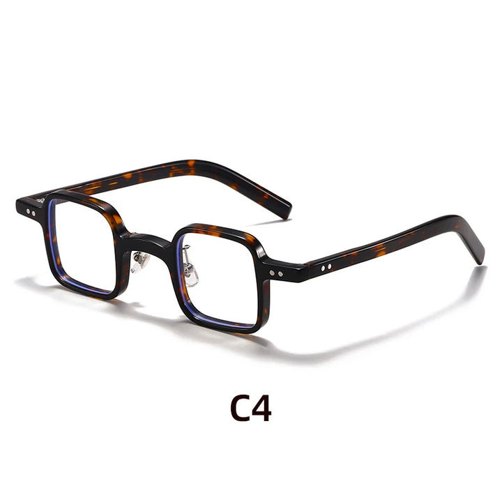 Xbora Unisex Full Rim Square Acetate Eyeglasses 63503