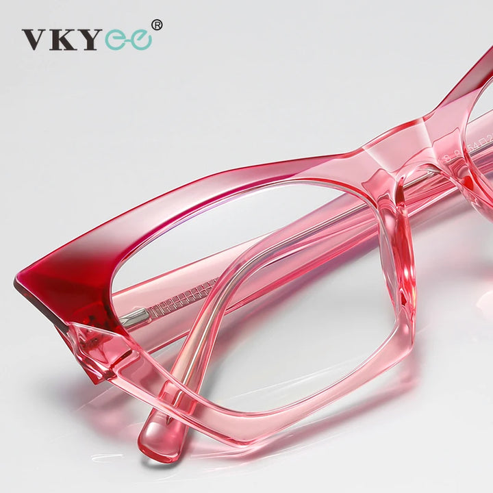 Vicky Unisex Full Rim Tr 90 Titanium Cat Eye Reading Glasses 2158 Reading Glasses Vicky