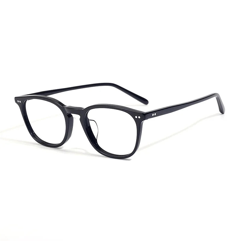 Hewei Women's Full Rim Square Acetate Eyeglasses 13450 Full Rim Hewei C1 CHINA