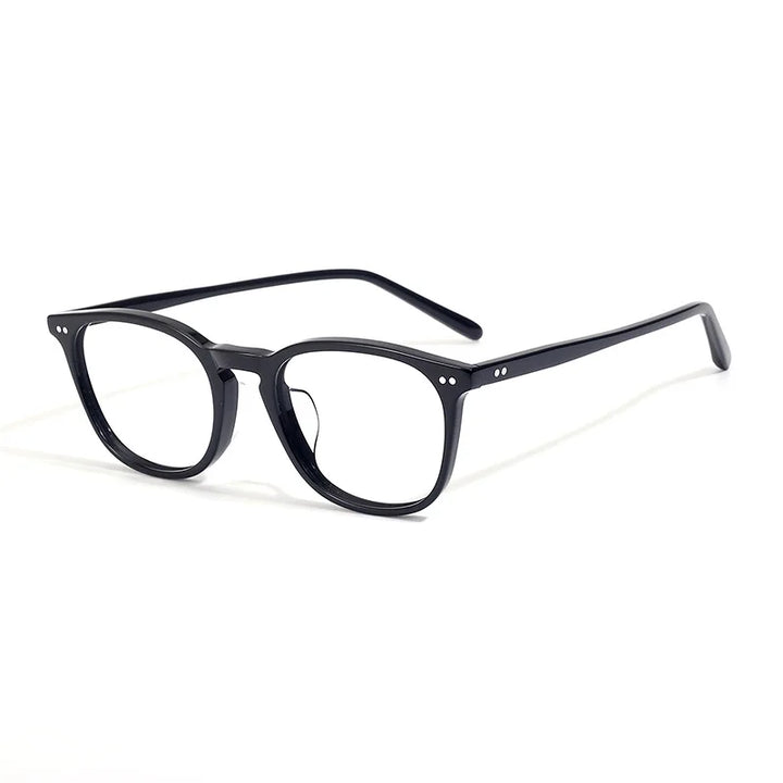 Hewei Women's Full Rim Square Acetate Eyeglasses 13450 Full Rim Hewei C1 CHINA