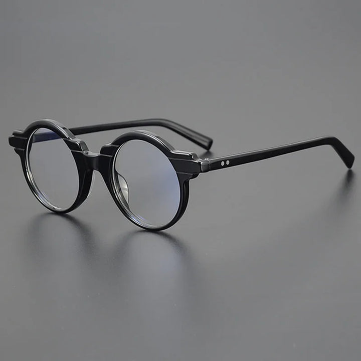 Nobler Unisex Full Rim Small Round Cat Eye Acetate Eyeglasses H021 Full Rim Nobler C5