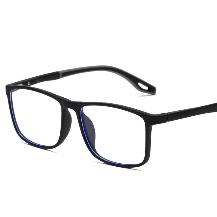 Reven Jate Unisex Full Rim Square Plasttic Eyeglasses 81306 Full Rim Reven Jate C2