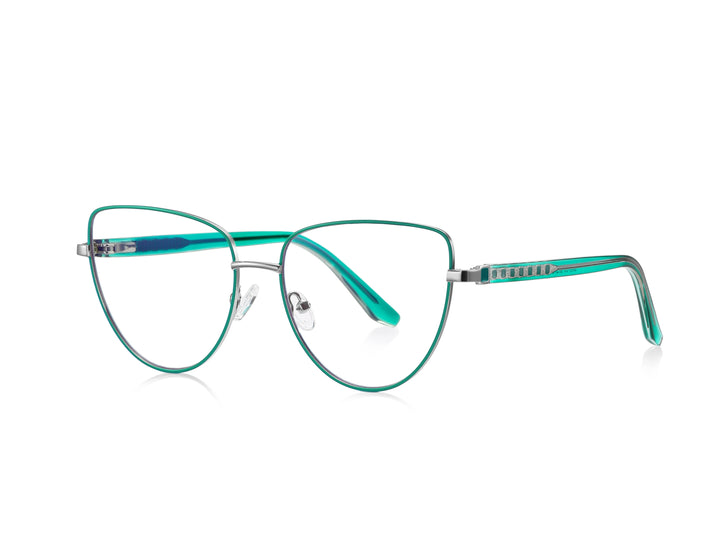 Vicky Unisex Full Rim Alloy Cat Eye Reading Glasses 3065 Reading Glasses Vicky
