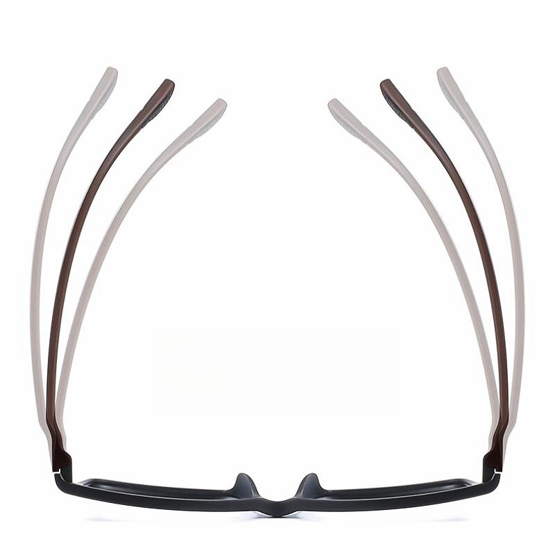 Yimaruili Unisex Full Rim Square Tr 90 Screwless Eyeglasses 20-32-33-34 Full Rim Yimaruili Eyeglasses