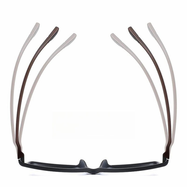 Yimaruili Unisex Full Rim Square Tr 90 Screwless Eyeglasses 20-32-33-34 Full Rim Yimaruili Eyeglasses