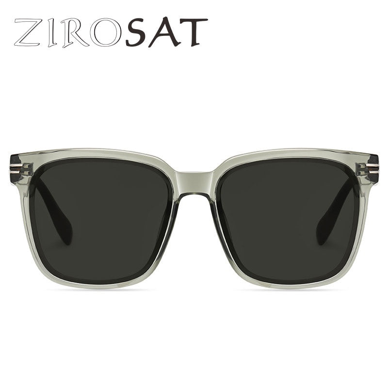 Zirosat Unisex Full Rim Square Alloy Acetate Sunglasses LY2229 Sunglasses Zirosat