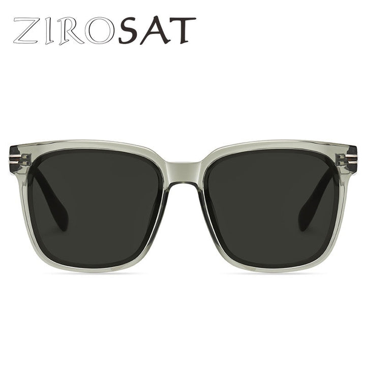 Zirosat Unisex Full Rim Square Alloy Acetate Sunglasses LY2229 Sunglasses Zirosat